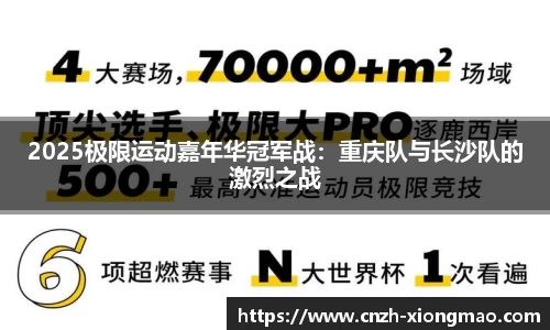 2025极限运动嘉年华冠军战：重庆队与长沙队的激烈之战